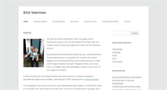 Desktop Screenshot of dickveerman.nl